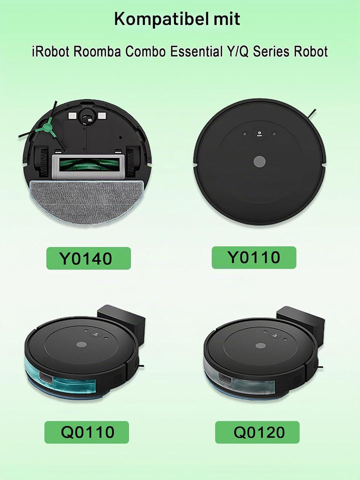 Ersatzteile für iRobot Roomba Essential/104/105/105x/Q0/Y0 Serie | Staubsauger Zubehörset für Q0120/