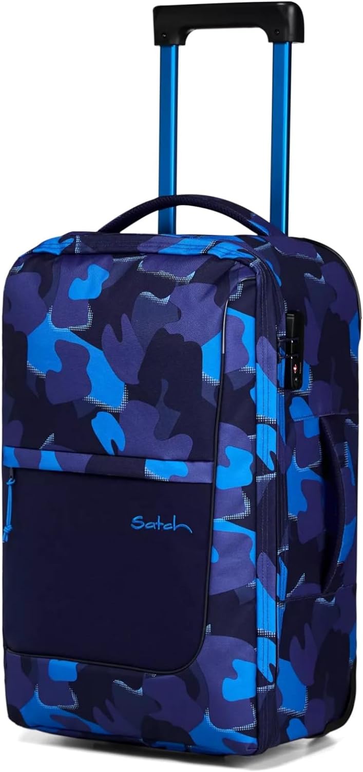 satch Flow S Trolley Koffer Handgepäck 35 l 54x32x23 cm oder Koffer gross 55 l 65x37x29 cm, inkl. Wä