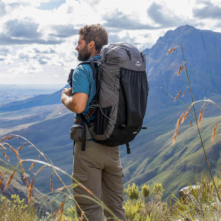 Naturehike Rock 60/40/20+5L Interner Rahmen Wanderrucksack für Outdoor Camping Reisen Backpacking Ba