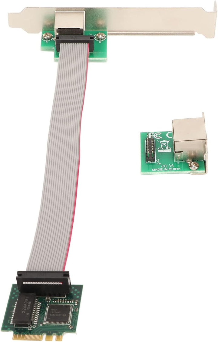 Annadue Gigabit Ethernet Server Netzwerkadapter, M.2 A+E I210AT Gigabit Server Netzwerkkarte, 10/100