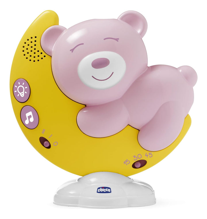 Chicco Next2Moon Kinderbett-Projektor mit Licht und Geräuschen, beweglich, abnehmbares Panel und Kar