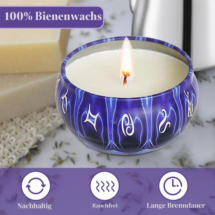 JOYBOY Kerzen Selber Machen Set,DIY Duftkerze Geschenke Kerzenherstellung Kit,8 Kerzendosen, für Ker