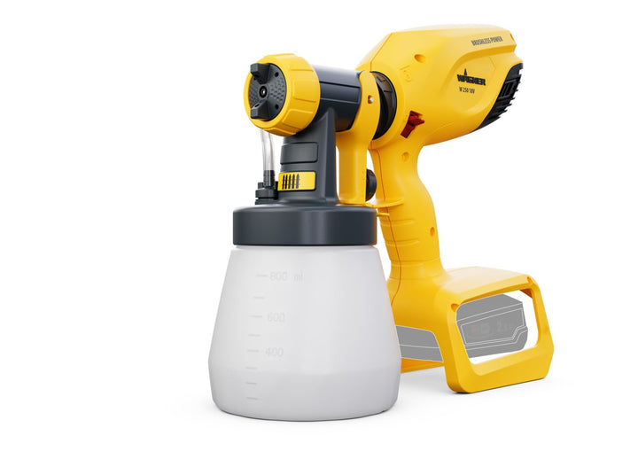 WAGNER Akku-Farbsprühsystem Wood&amp;Metal Sprayer W250 18 V (Akku und Ladegerät sind Nicht IM LIEFERUMF