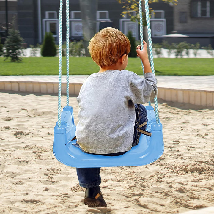 KINSPORY Kinderschaukel Babyschaukel 3 in 1 Babysitz verstellbar Mitwachsend Schaukelsitz Gartenscha