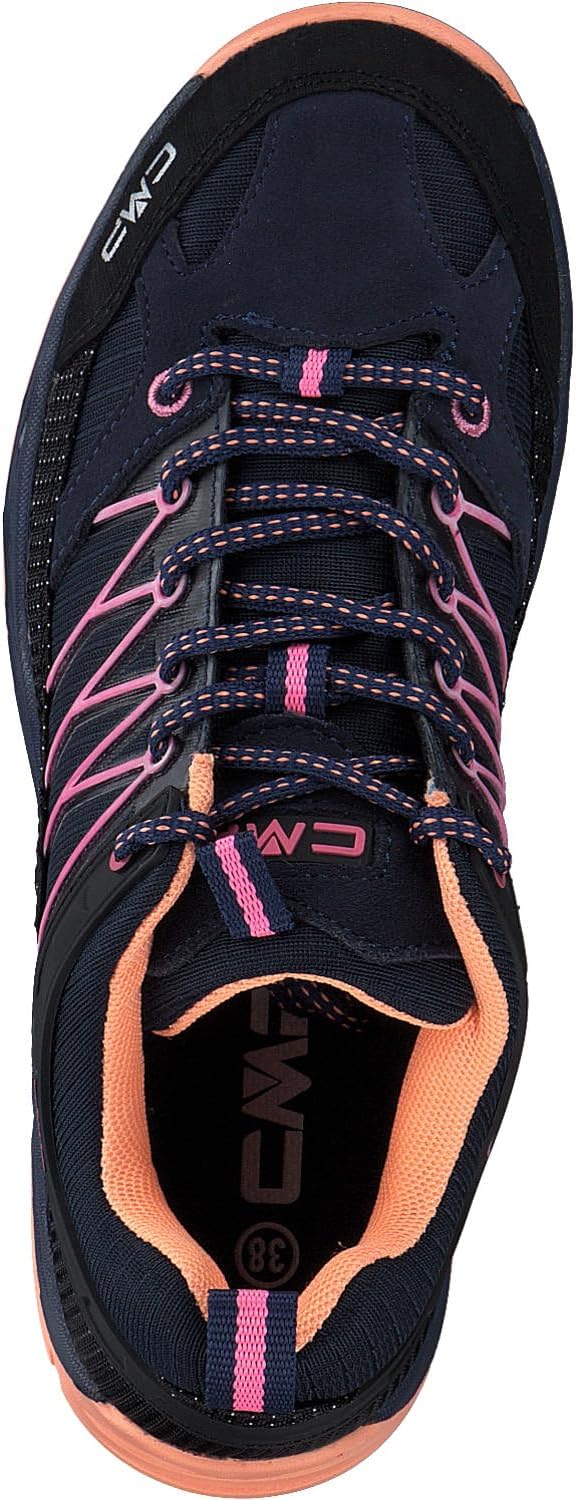 CMP Unisex Kinder Kids Rigel Low Trekking Shoes Kids WpTrekking-Schuhe 40 EU B Blue Sunrise, 40 EU B
