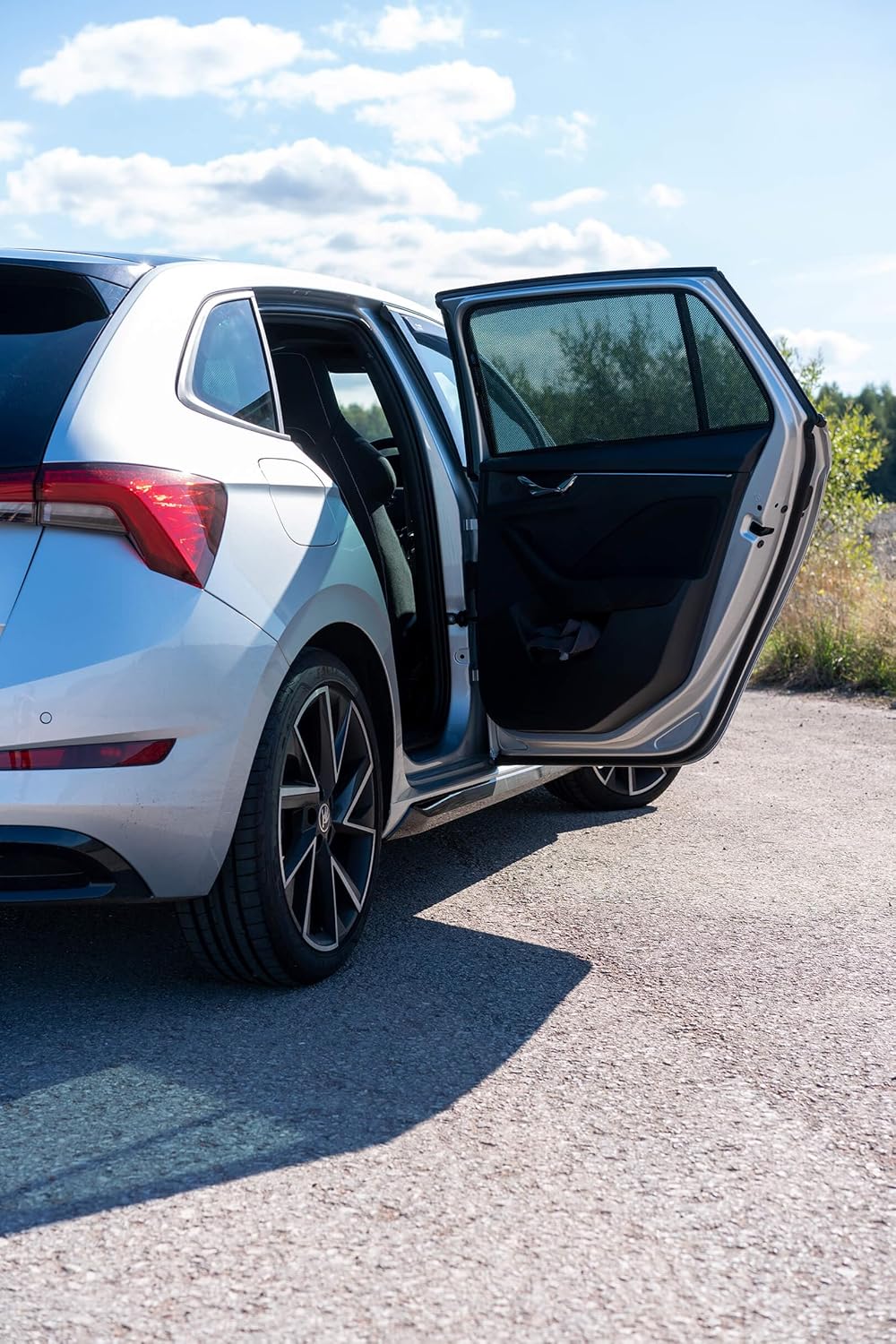 Satz Car Shades kompatibel mit Skoda Scala HB 5-türer 2019- (6-teilig)