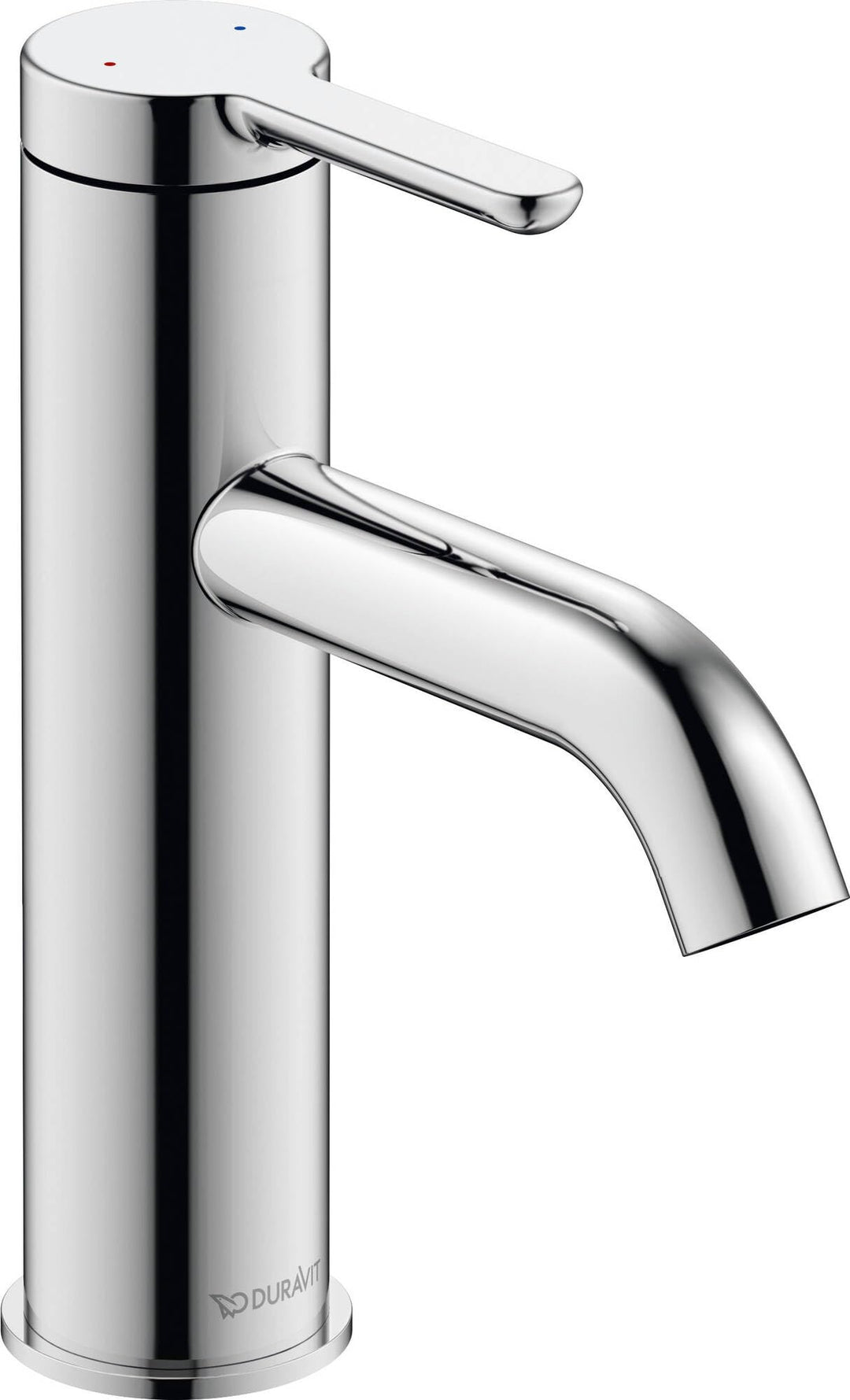 Duravit C.1 Waschtischarmatur, Grösse M (Auslauf Höhe 86 mm), Wasserhahn Bad, Waschbecken Armatur mi