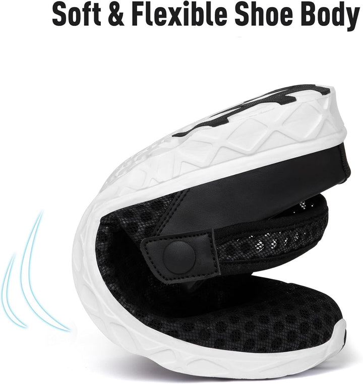 SAGUARO Sommer Clogs Herren Gartenschuhe Damen Hausschuhe Leicht Pantolette rutschfest Badelatschen