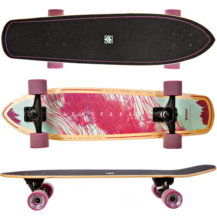 Longboard Skateboard Raven Cascada, Cascada