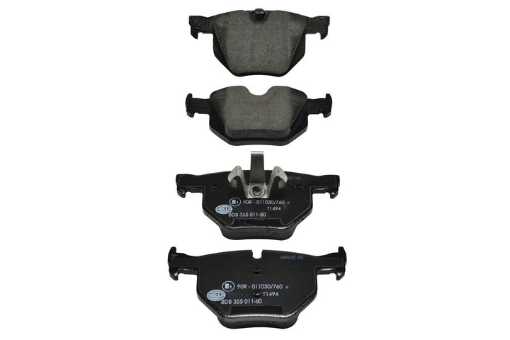 HELLA PAGID 8DB 355 011-801 Bremsbelagsatz - T1494 - Dicke/Stärke: 17.3mm - Bremssystem: Teves - für
