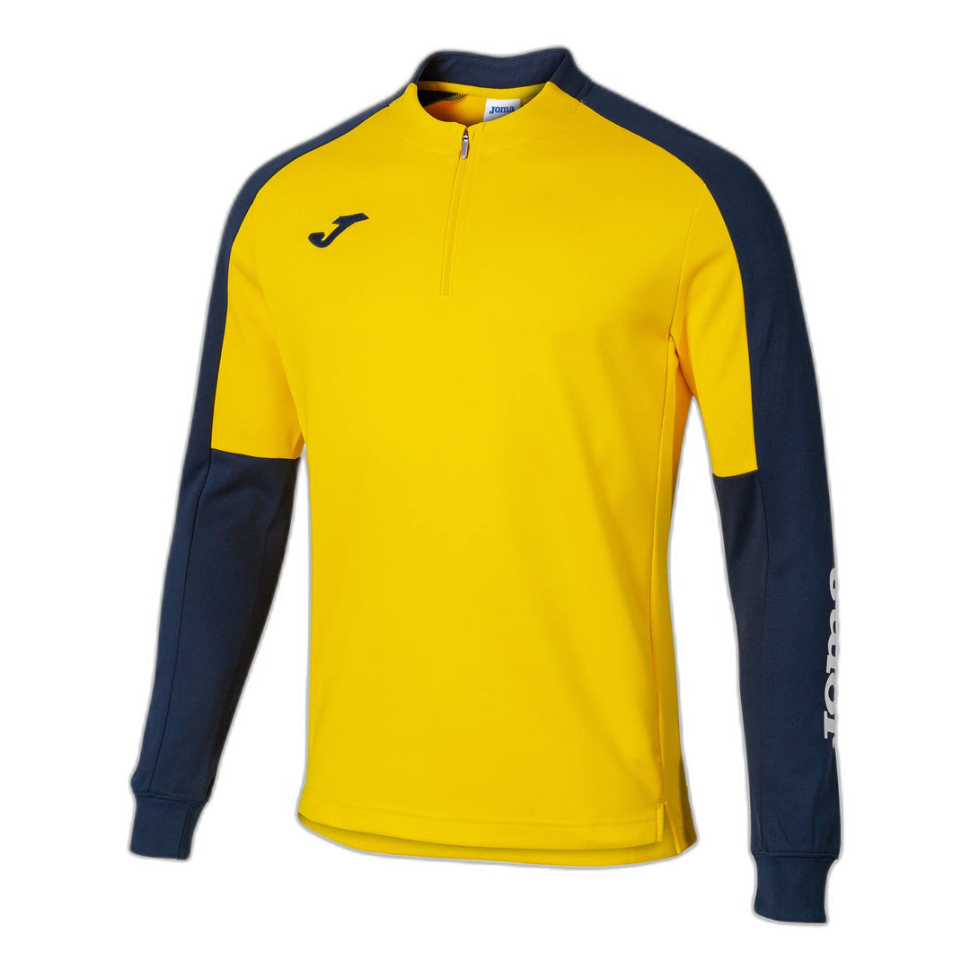 Joma Herren Eco Championship Sweatshirt Sweatshirt 6XS Gelb Marineblau, 6XS Gelb Marineblau