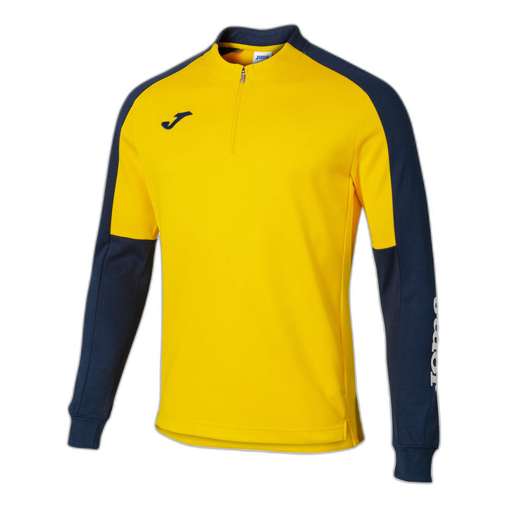 Joma Herren Eco Championship Sweatshirt Sweatshirt 6XS Gelb Marineblau, 6XS Gelb Marineblau