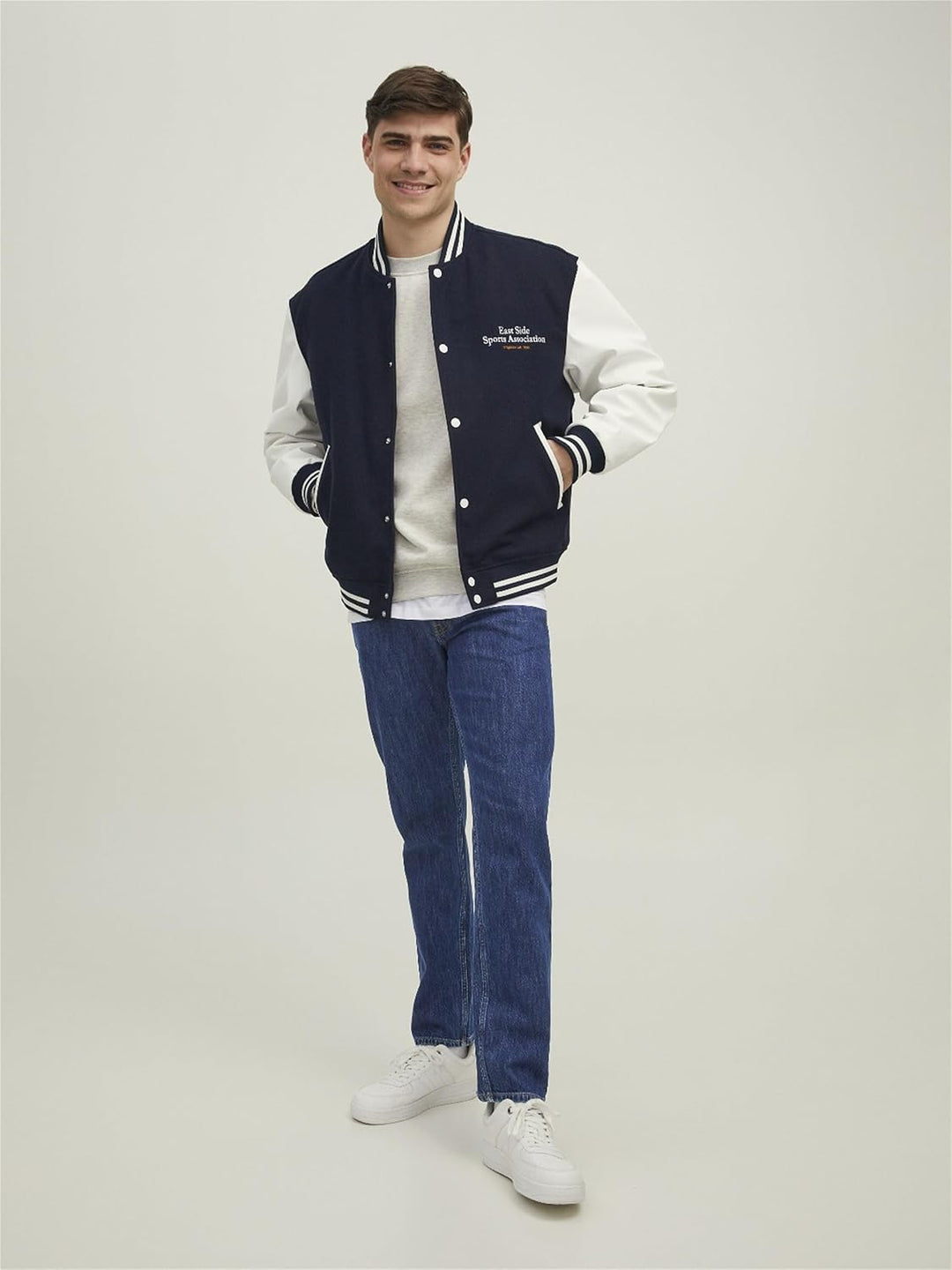 JACK & JONES Male Tapered fit Jeans JJIMIKE JJORIGINAL MF 486 NOOS Tapered fit Jeans 32W / 32L Blue