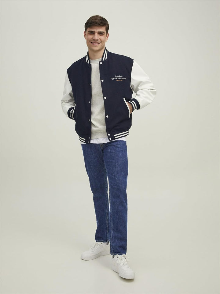 JACK & JONES Male Tapered fit Jeans JJIMIKE JJORIGINAL MF 486 NOOS Tapered fit Jeans 32W / 32L Blue