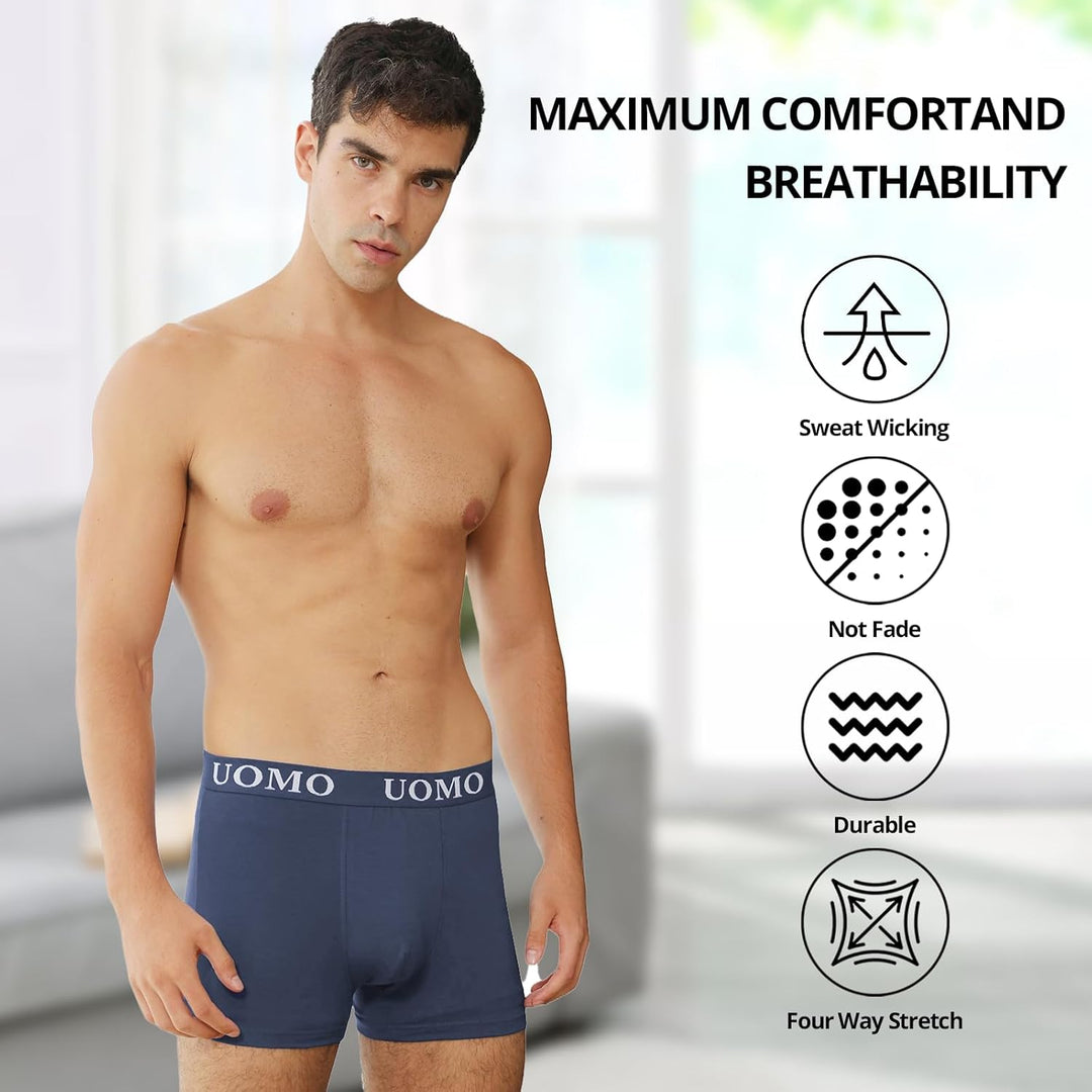 Channo Boxershorts aus Baumwolle, klassisch, einfarbig, bequem, weich L Sortiment, Packung 12, L Sor