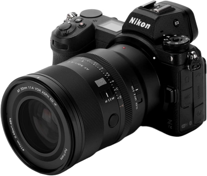 VILTROX 50mm F1.4 Pro Z, AF 50mm f1.4 Z Mount Objektiv für Nikon, Autofokus Objektiv mit grosser Ble