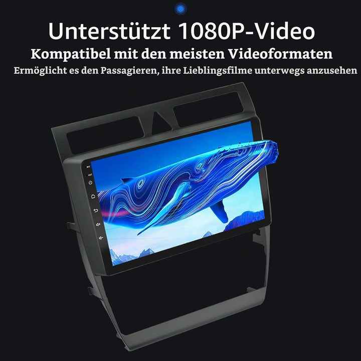 EZoneTronics Carplay Radio Android Auto Radio für Audi A6 C5 1997-2004 S6 1999-2004 mit 9 Zoll Touch