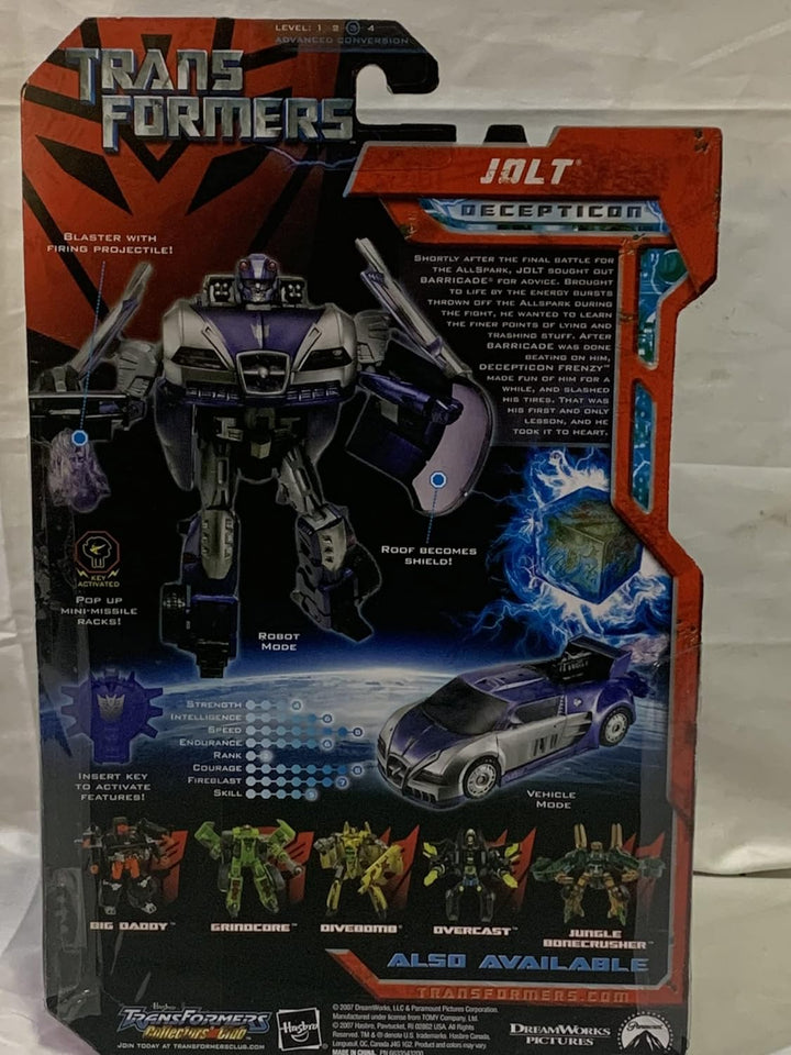 TRANSFORMERS - Movie Collection - WAL-MART Exclusive - ALLSPARK POWER - DELUXE CLASS - DECEPTION - J