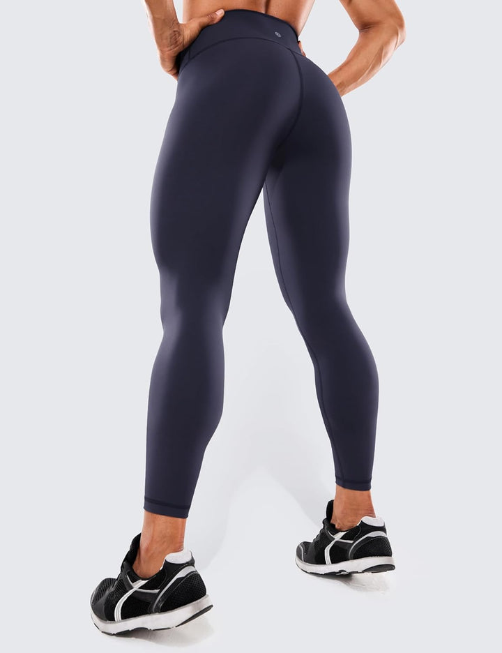 CRZ YOGA Hugged Feeling Damen High Waist Sports Leggings Blickdicht Yoga Leggins Kompression Sportho