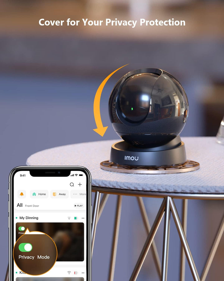 Imou 2K Überwachungskamera Innen 355°/70°, 3MP WLAN Kamera Indoor,Human/Pet Detection,Automatische V