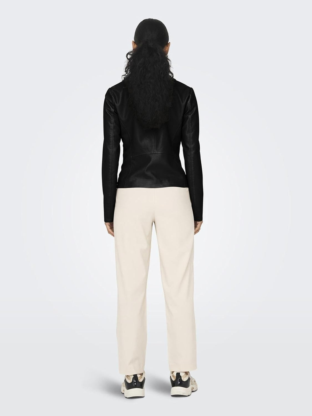 ONLY female Kunstlederjacke Kunstleder Kunstlederjacke 42 Schwarz (Black), 42 Schwarz (Black)