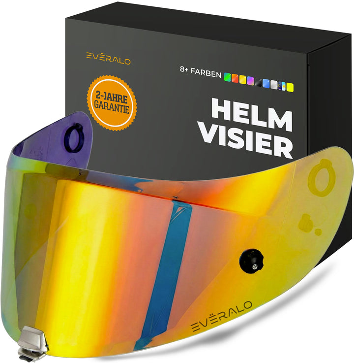 Everalo Kompatibel mit Hjc Rpha 70 Visier - Rpha 11 - Hj26 - Pinlock und Tearoff Ready - Helmvisier
