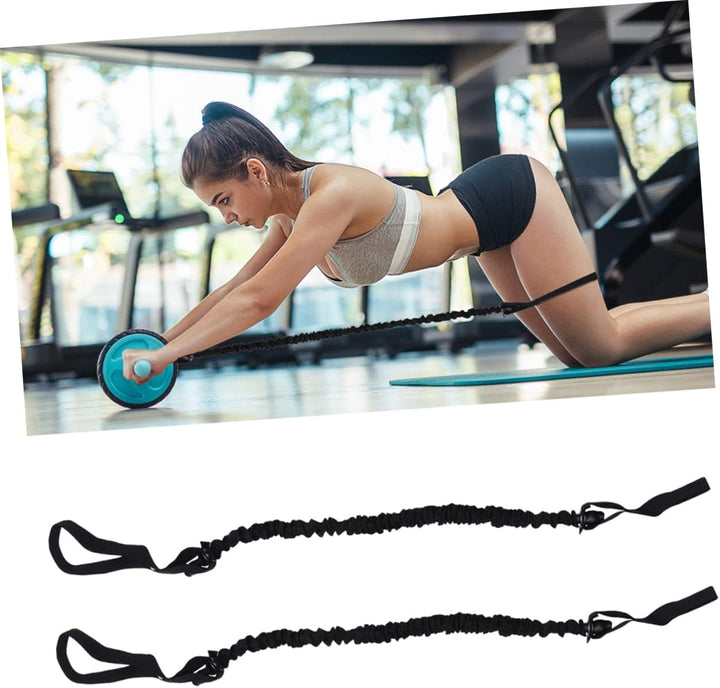Hemobllo 4stücke Ab Roller Mit Zugseilen Für Bauchmuskel-Training Fitnessgerät Für Heimtraining Leic