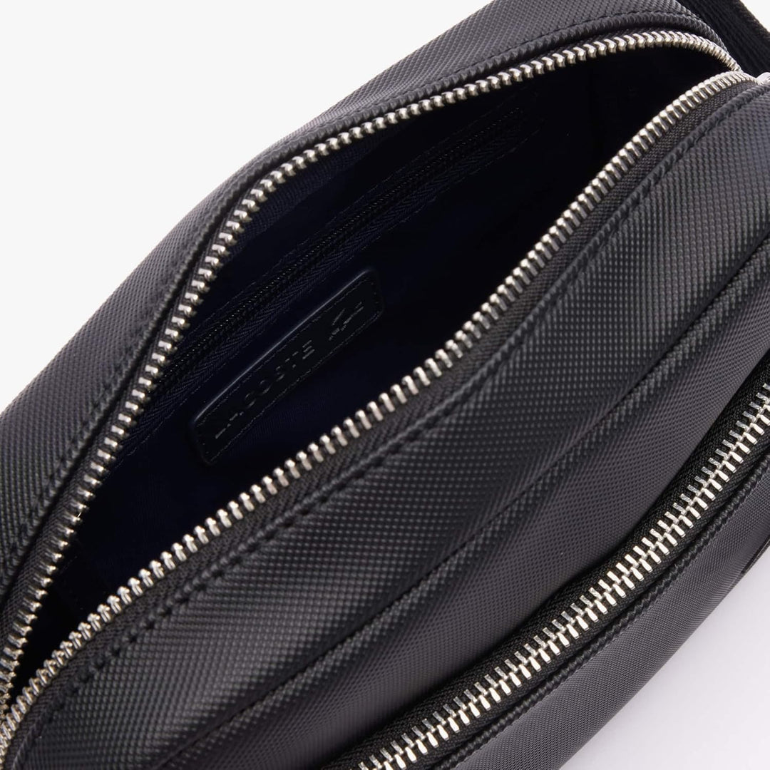Lacoste Herren Nh4427hc umhängetasche, Schwarz, Einheitsgrösse, Schwarz