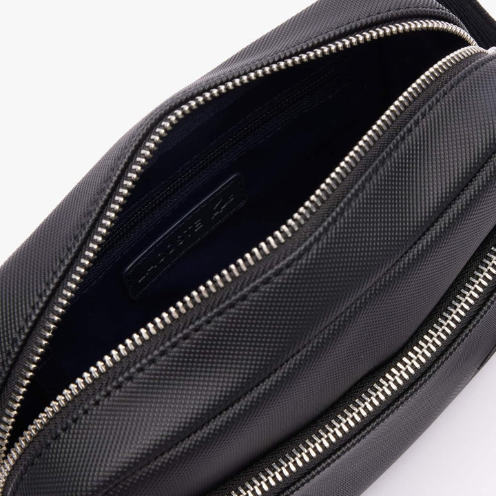 Lacoste Herren Nh4427hc umhängetasche, Schwarz, Einheitsgrösse, Schwarz
