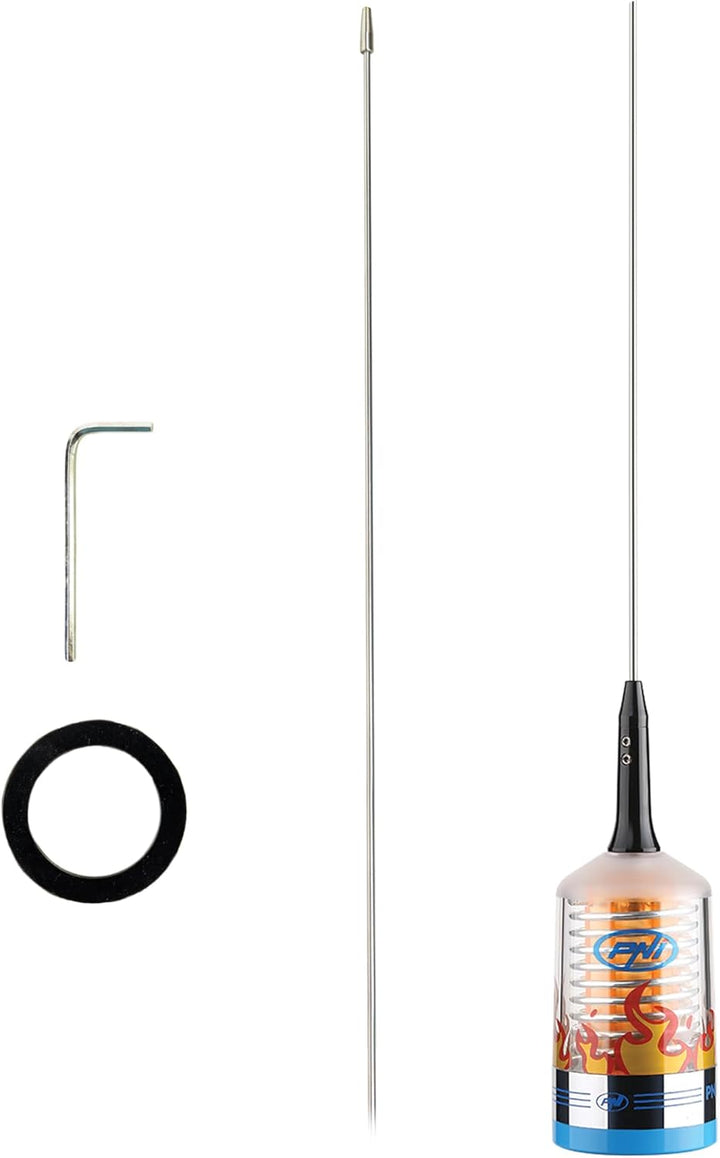 CB-Antenne PNI Trucker 9000 PL mit LED, Länge 140 cm, 26-28MHz, 1000W, ohne Kabel