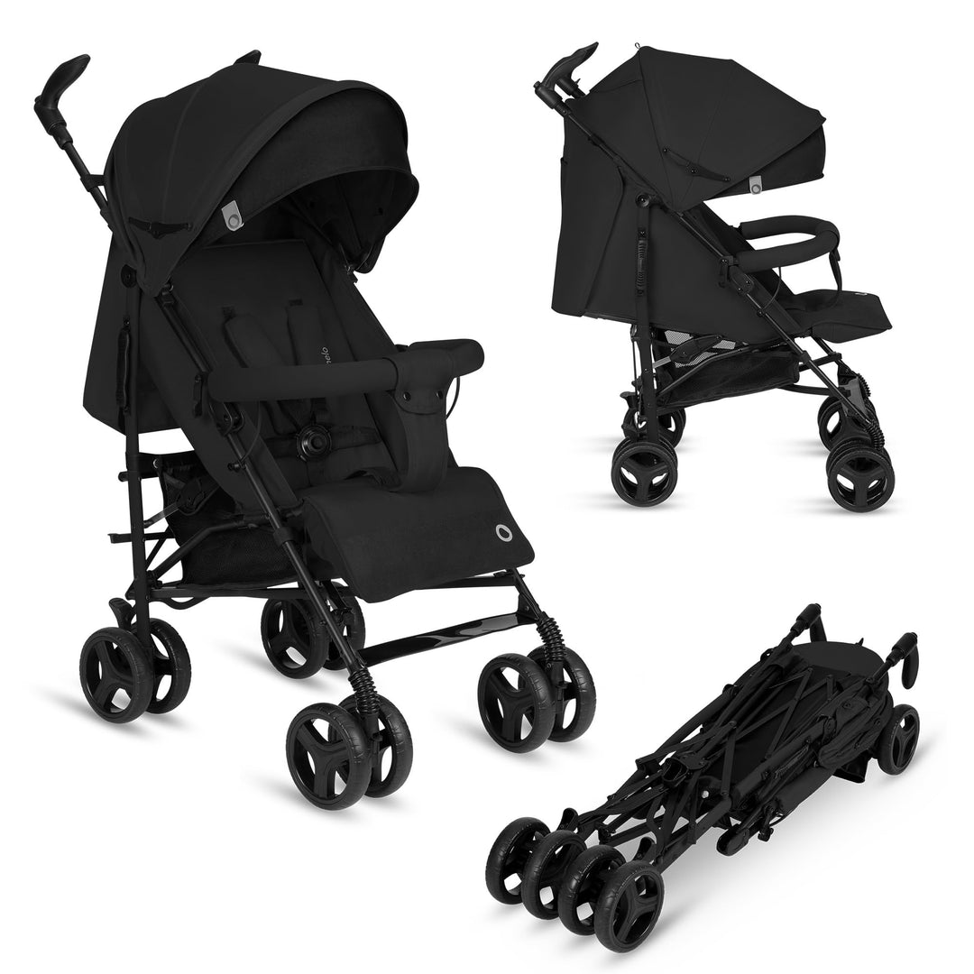 Lionelo Irma Buggy Kinderwagen ab 6 Monate, leicht 7 kg, Liegeposition, faltbar mit Einhand-Faltsyst