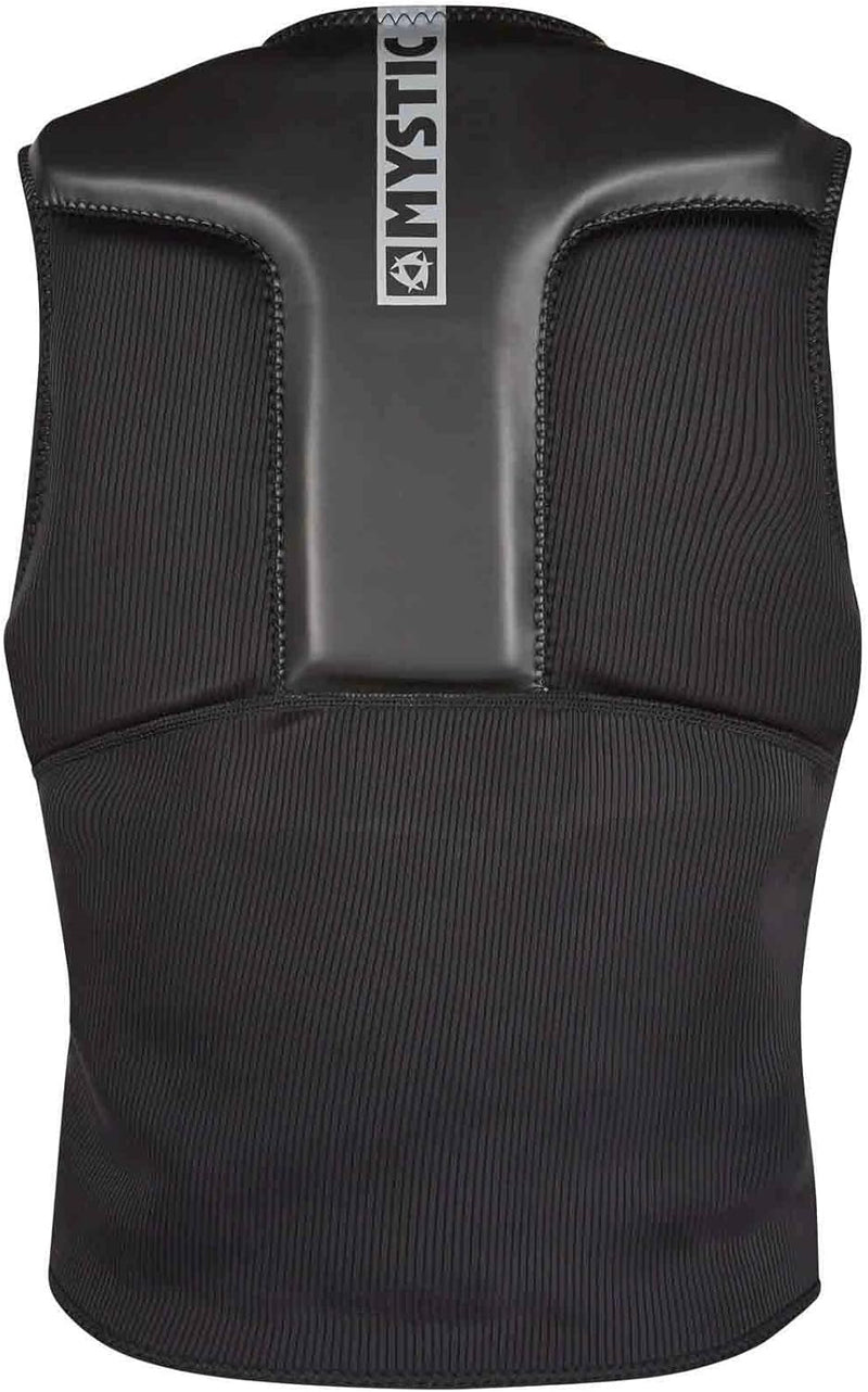 Mystic 2023 Block Kite Surfing Front-Zip Impact Vest - Grey, S