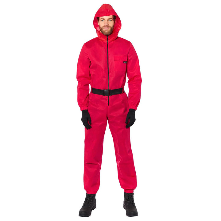 amscan 9915294 - Unisex Erwachsene Offiziell lizenziertes Squid Game Standard Guard Kostüm Grösse: X