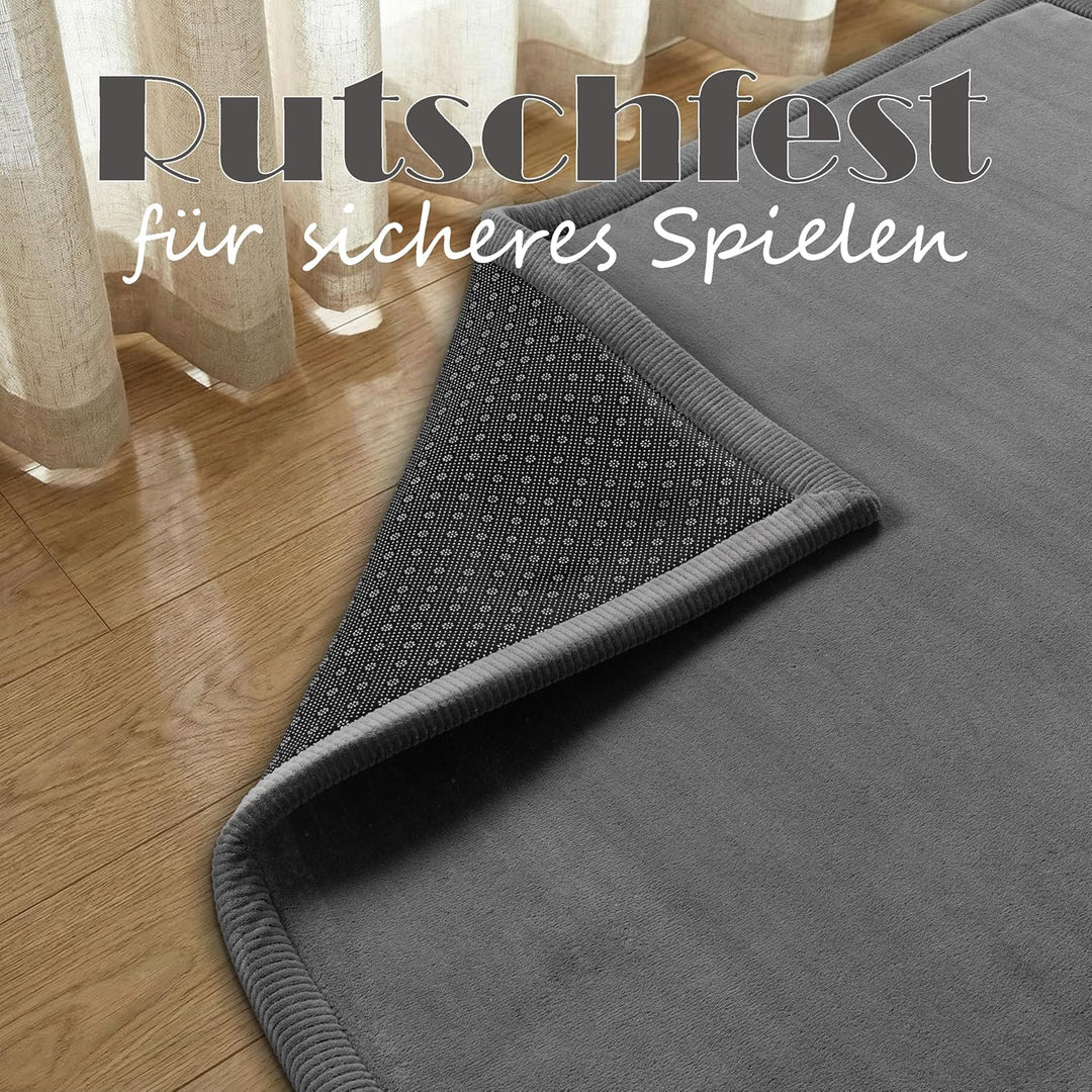 Paco Home Teppich Kinderzimmer Kinderteppich Baby Spielteppich Krabbeldecke Krabbelmatte Weich rutsc
