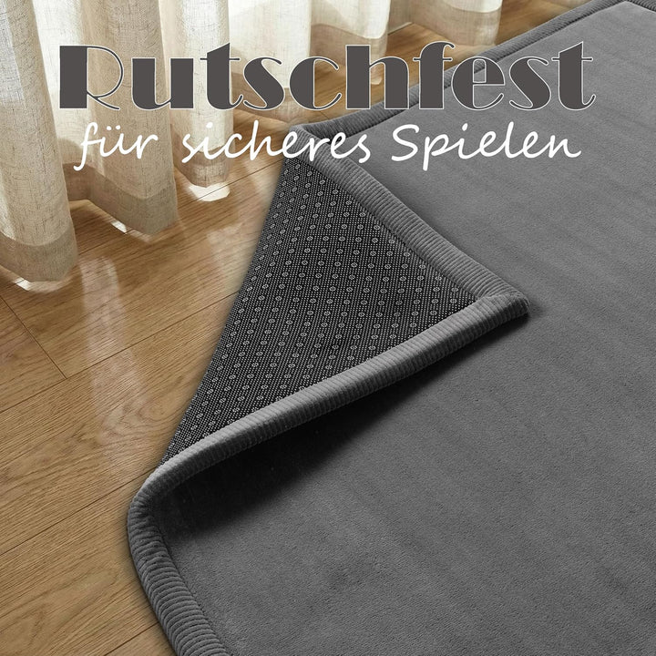 Paco Home Teppich Kinderzimmer Kinderteppich Baby Spielteppich Krabbeldecke Krabbelmatte Weich rutsc