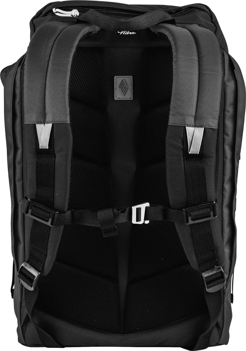 Nitro Cypress sportiver Daypack Rucksack für Uni & Freizeit, Streetpack mit gepolstertem 15“ Wide La