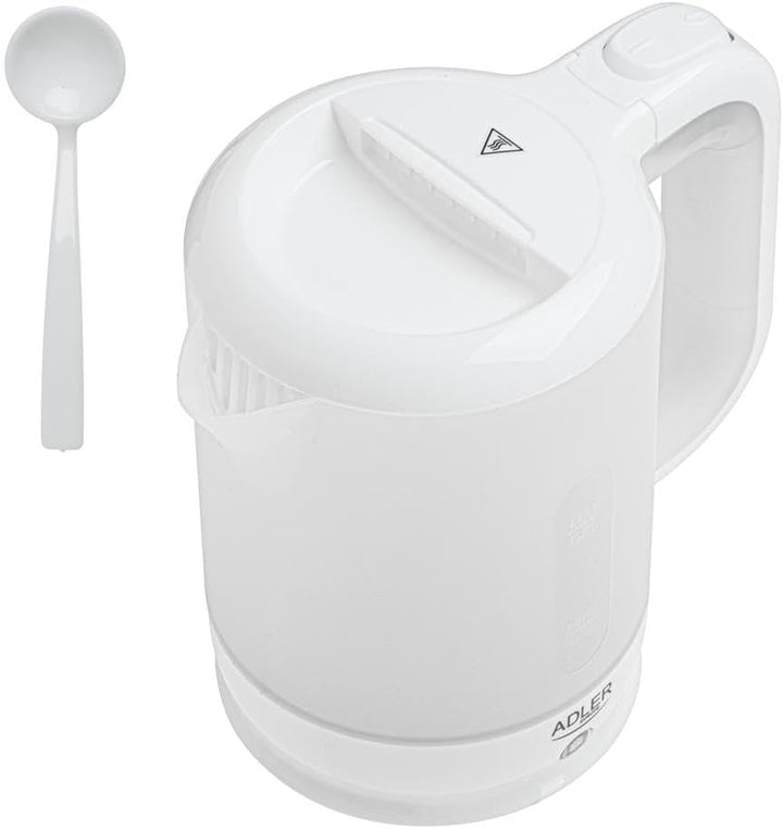 ADLER AD 1381 Wasserkocher aus Kunststoff – Reisegrösse 0,5 l