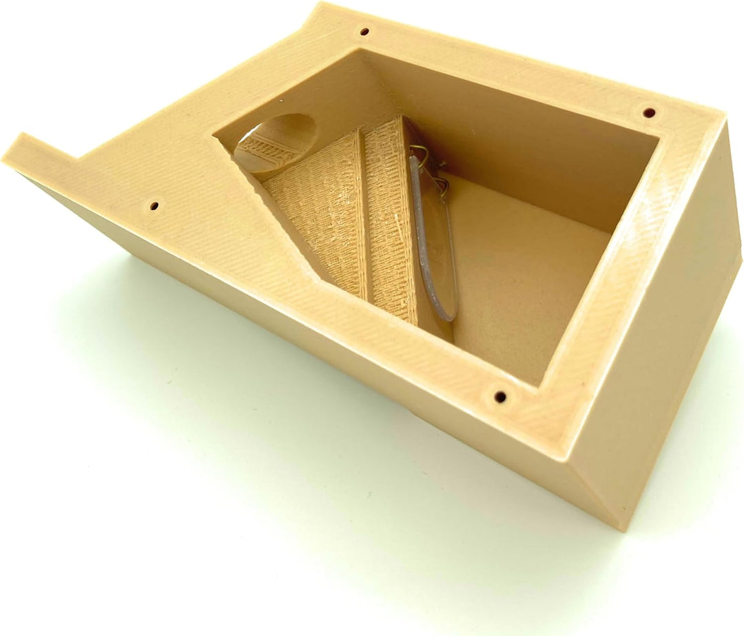 Doppelklappenvorbau, Hummelklappe/Wachsmottensperre, 2-Wege-System - Eingang rechts, für Ihren Humme