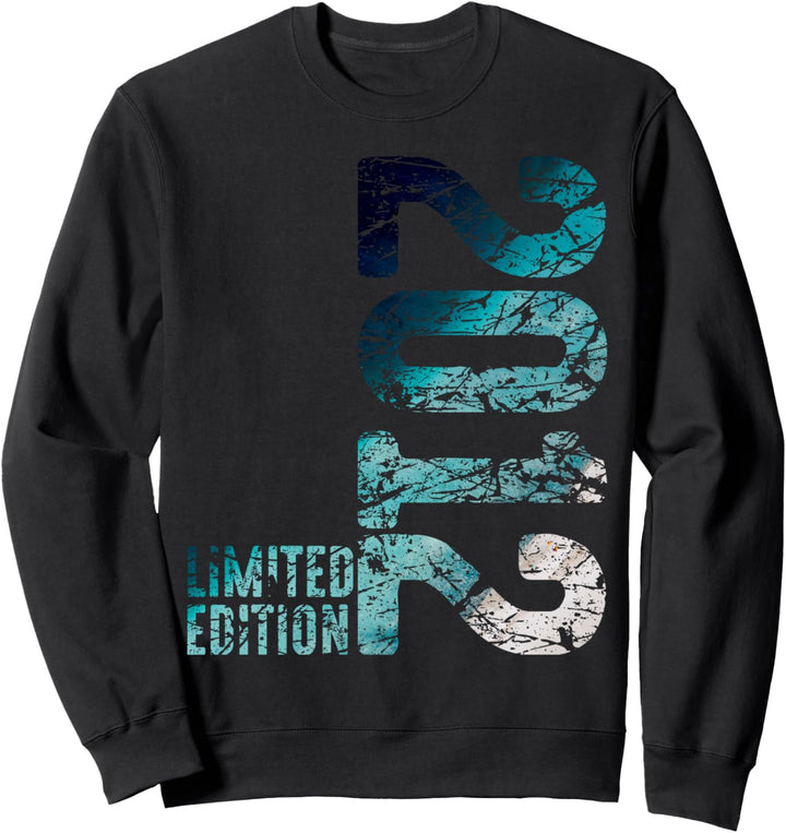 12. Geburtstag Junge Mädchen 12 Jahre 2012 Lustig Geschenk Sweatshirt