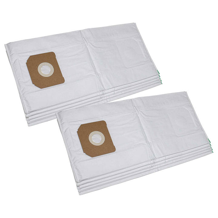 vhbw 10x Staubsaugerbeutel Ersatz für Kärcher 6.904-407.0 für Staubsauger - Mikrovlies, Weiss