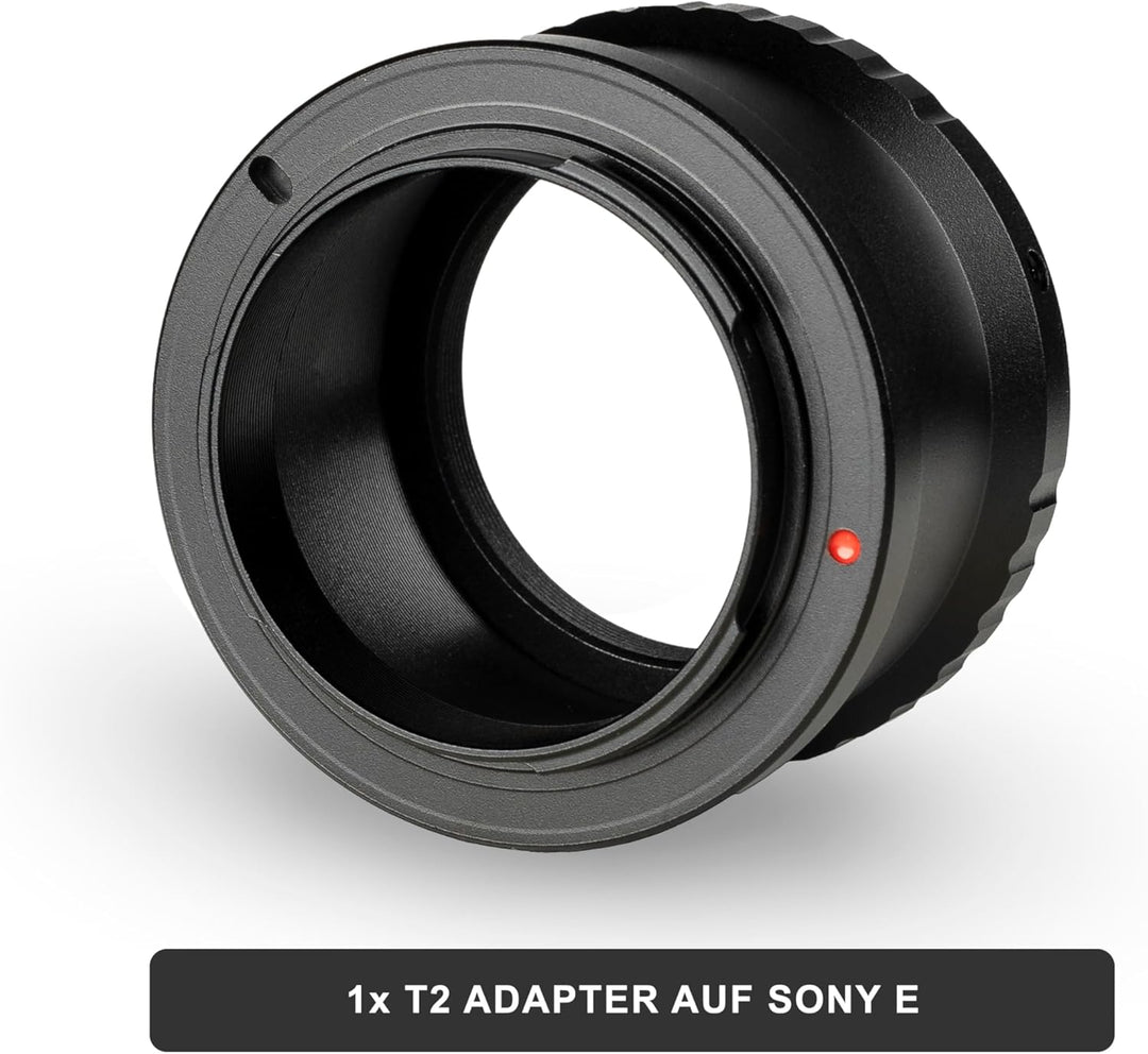 Walimex 17370 500mm 1:8,0 CSC-Objektiv für Sony E-Mount Bajonett schwarz (manueller Fokus, für Vollf