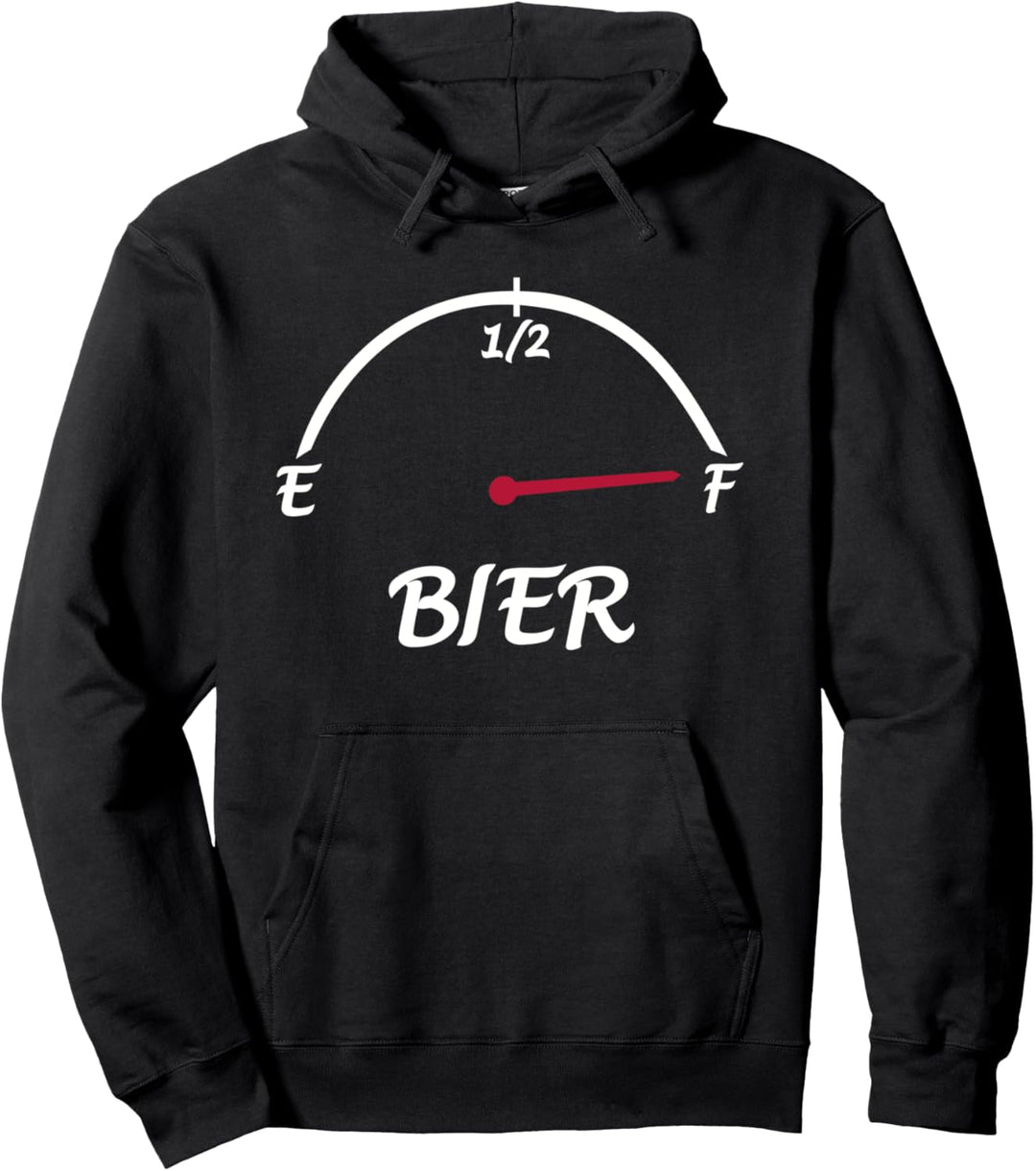 Bier Tachometer Pullover Hoodie