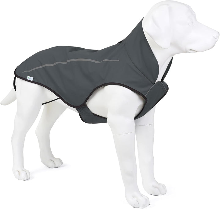 Mile High Life Hunderegenmantel Einstellbare wasserdichte Haustierkleidung Leichte Regenjacke mit re