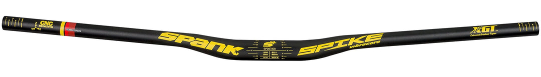 Spank Spike 800 Race bar, VIBRO CORE, XGT, 31.8 mm Lenker, Black/Yellow, 30 mm 30 mm black/yellow, 3