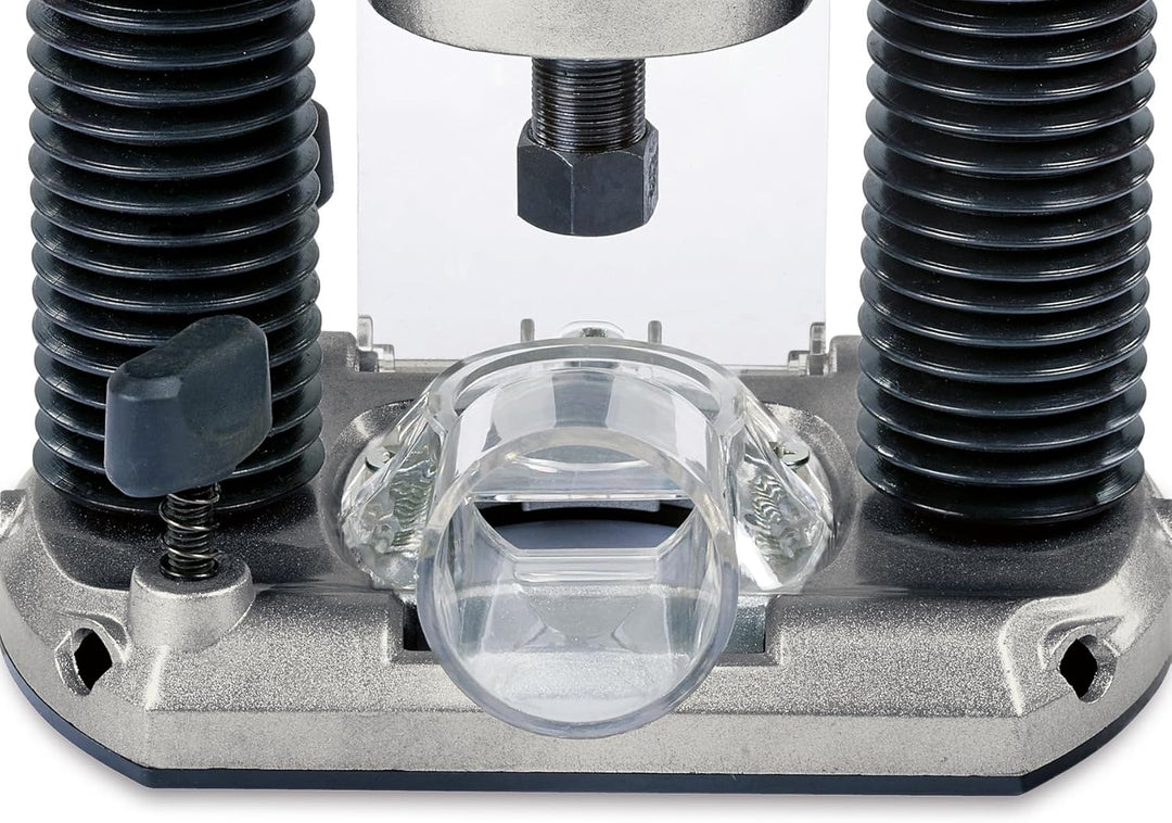 Einhell Oberfräse TC-RO 1155 Kit (1100 Watt, Ø 6 und 8 mm, Drehzahlregulierung, Parallelanschlag, Ab
