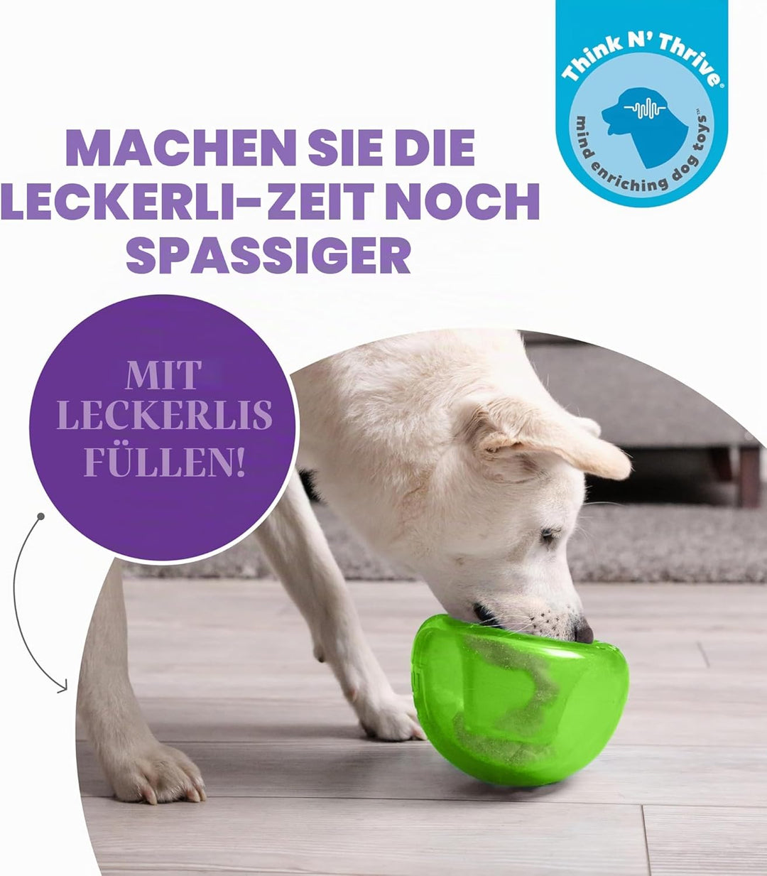 Outward Hound Planet Dog Hunde-Spielzeug, Orbee-Tuff Snoop, interaktives Leckerli verteilendes Spiel