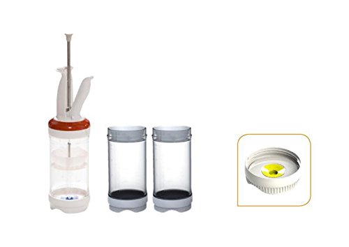 Portion pal 473 ml - 3 pack mit einzelloch mittel membran