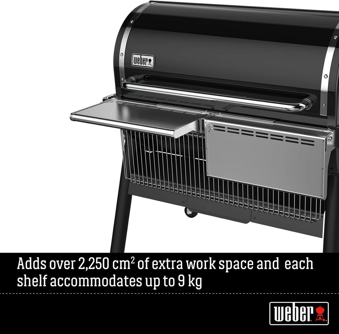 Weber SmokeFire EX6 - EPX6 Fronttisch - abklappbar, zusätzliche Ablagefläche für Grillgut, einfache