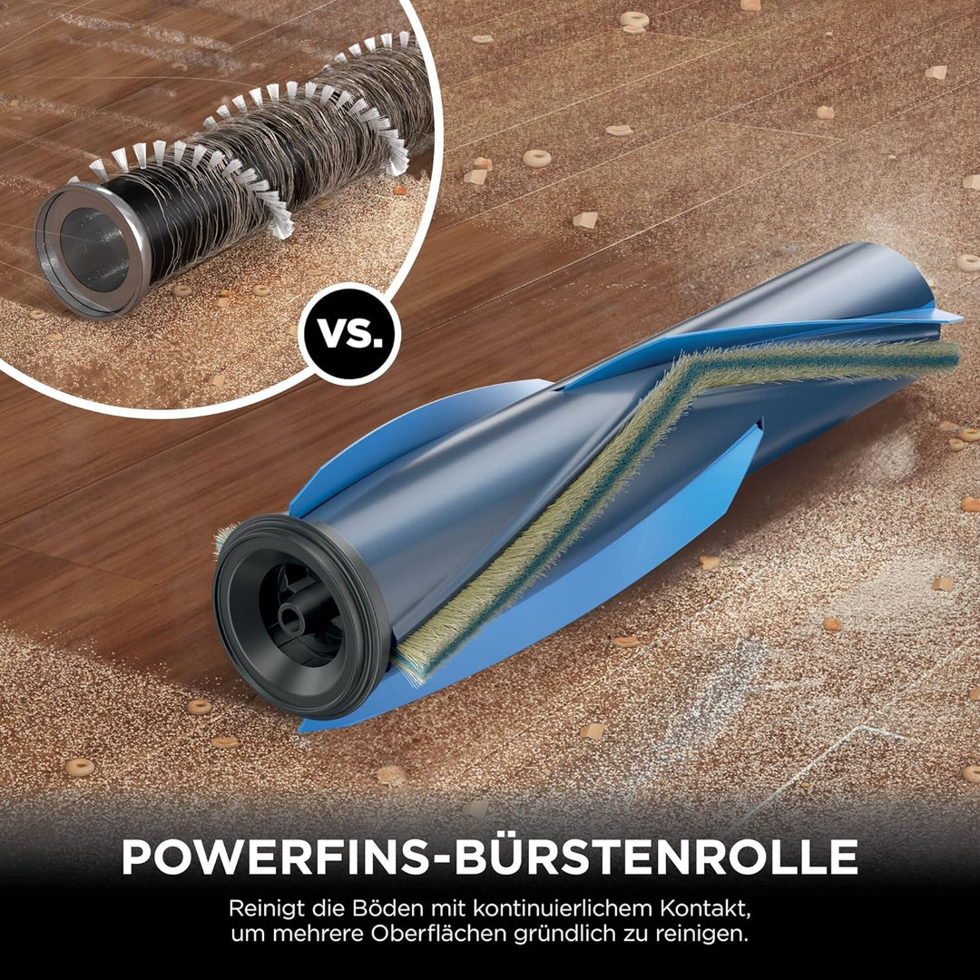 Shark PowerPro Akku-Staubsauger freistehend, bis 50 Min. Laufzeit, kabellos, beutellos, für Tierhaar