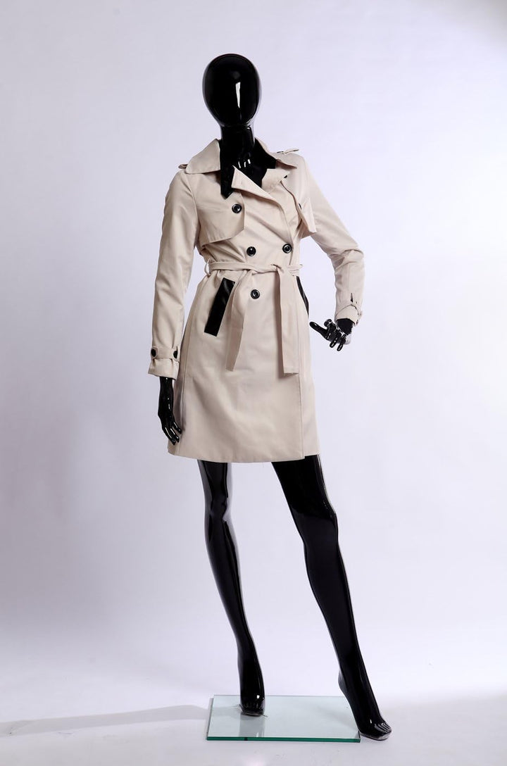 Euroton K4698-H schöne schwarz lackierte Schaufensterpuppe Glanz